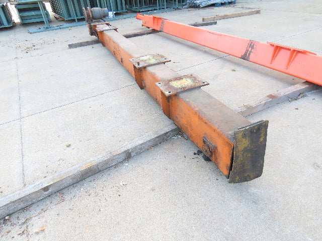 Cleveland Tramrail Motorized Gantry Crane End Truck Drive Floor Track -Bad Motor