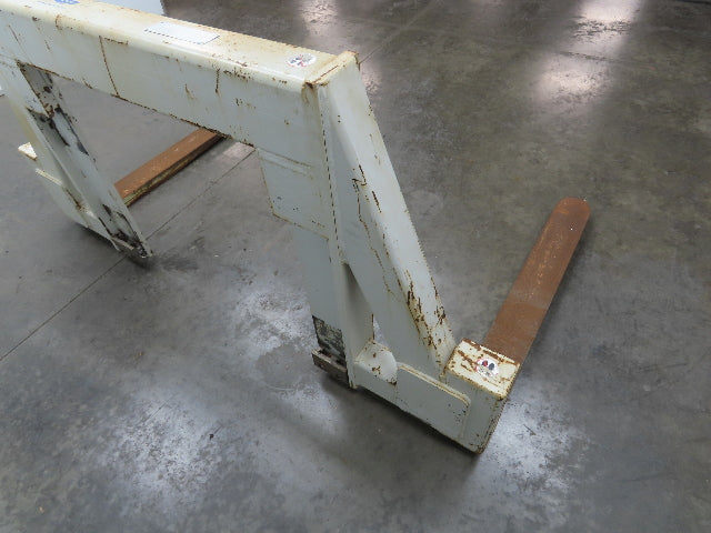 Cascade Fixed Fork Spreader Class 4 Type 84" OD 6x47" Forks 48" Carriage