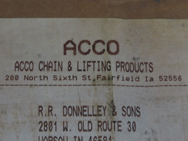 Acco 810.1-R Louden Dual Conductor Bottom Entry Bus Bar Monorail Crane 10'