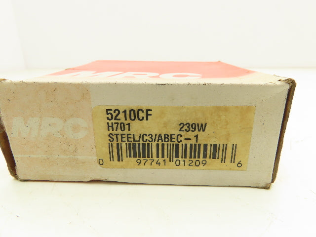 MRC 5210CF Double Row Angular Contact Bearing 50 mm Bore 90 mm OD