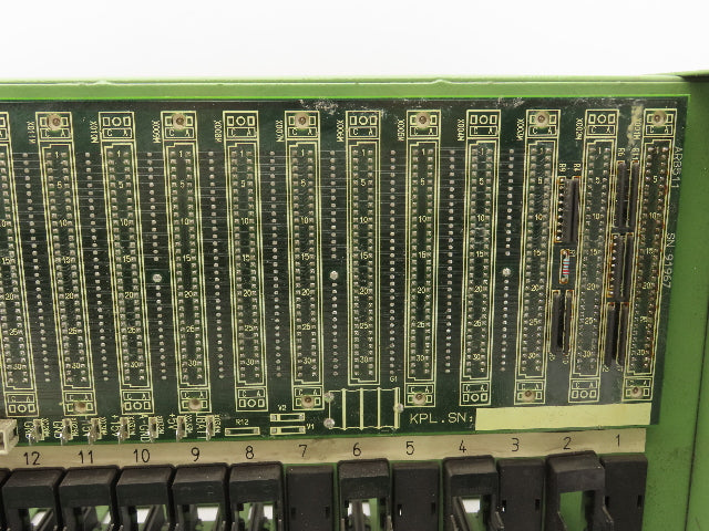 Arburg 511 25-Slot PLC Card Rack Circuit Board Chassis Injection Molder Machine