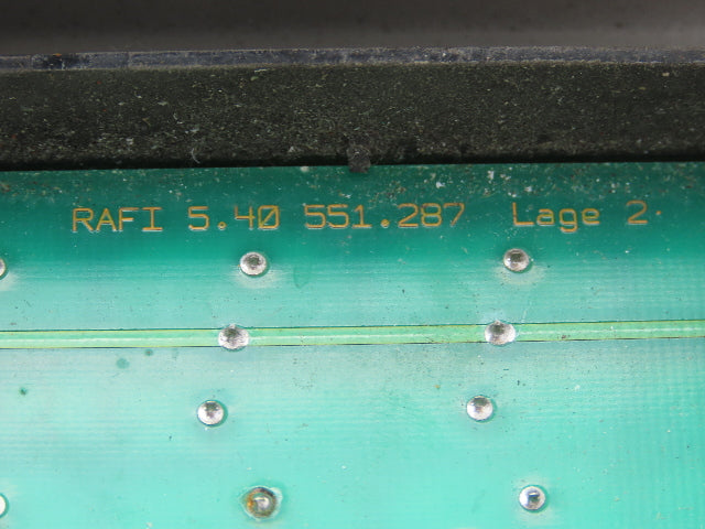 Arburg 5.40 551.287 Keypad Operator Control Panel for Injection Molding Machine