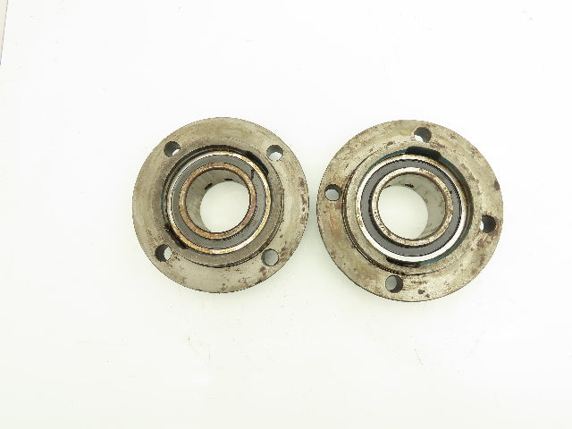 McGill PFC4-11 4-Bolt Flange Mounted Bearing 2-1/4" Bore 3-3/4" OD Lot of 2