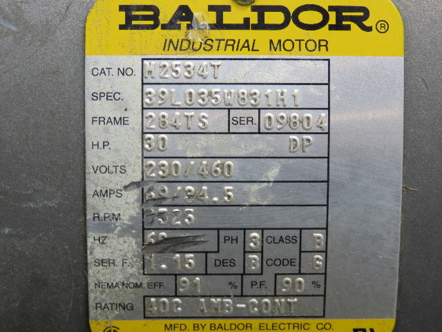 Gardner Denver 516-0-6-AD Multistage Centrifugal Blower 30Hp 230/460V 3Ph 5"