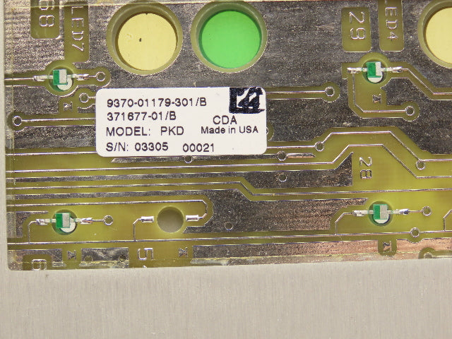 VideoJet Excel 273SE Ink Jet Printer Keyboard Interface Panel LCD Display