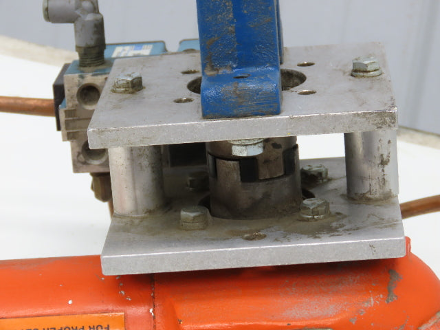 Bettis CB-315 Pneumatic Solenoid Actuated 5" Butterfly Valve 120psi 24VDC