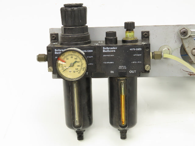 Parker Pneumatic Cylinder Actuated 5" Butterfly Valve 150psi 24VDC Solenoid