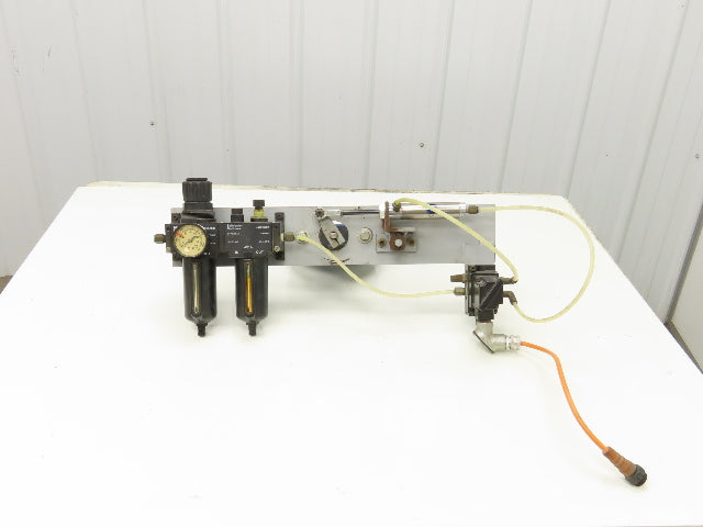Parker Pneumatic Cylinder Actuated 5" Butterfly Valve 150psi 24VDC Solenoid