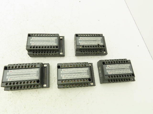 Mitsubishi Electric A6TBXY36 PLC I/O Terminal Board Block Lot of 5