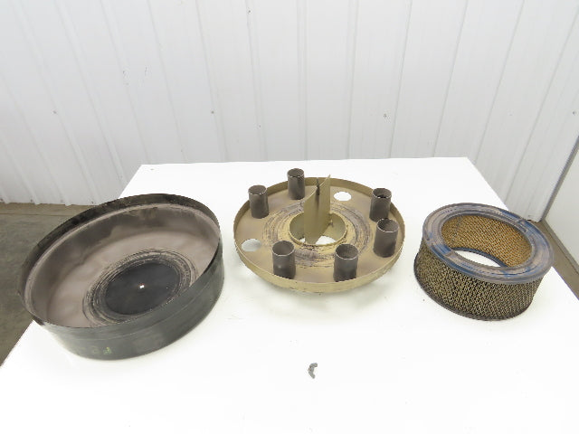 Stoddard Silencer F64-5 Flanged Filter Silencer 5" ANSI 750 CFM