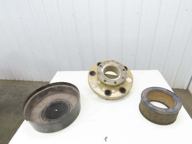 Stoddard Silencer F64-5 Flanged Filter Silencer 5" ANSI 750 CFM
