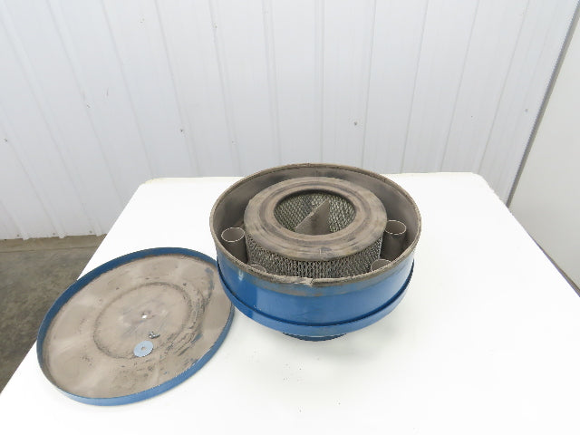 Stoddard Silencer F64-5 Flanged Filter Silencer 5" ANSI 750 CFM 5" NPT Threads