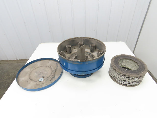 Stoddard Silencer F64-5 Flanged Filter Silencer 5" ANSI 750 CFM 5" NPT Threads