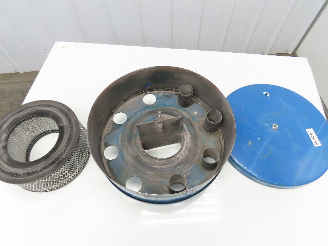 Stoddard Silencer F64-5 Flanged Filter Silencer 5" ANSI 750 CFM