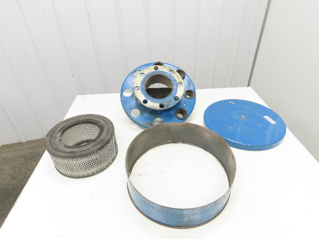 Stoddard Silencer F64-5 Flanged Filter Silencer 5" ANSI 750 CFM