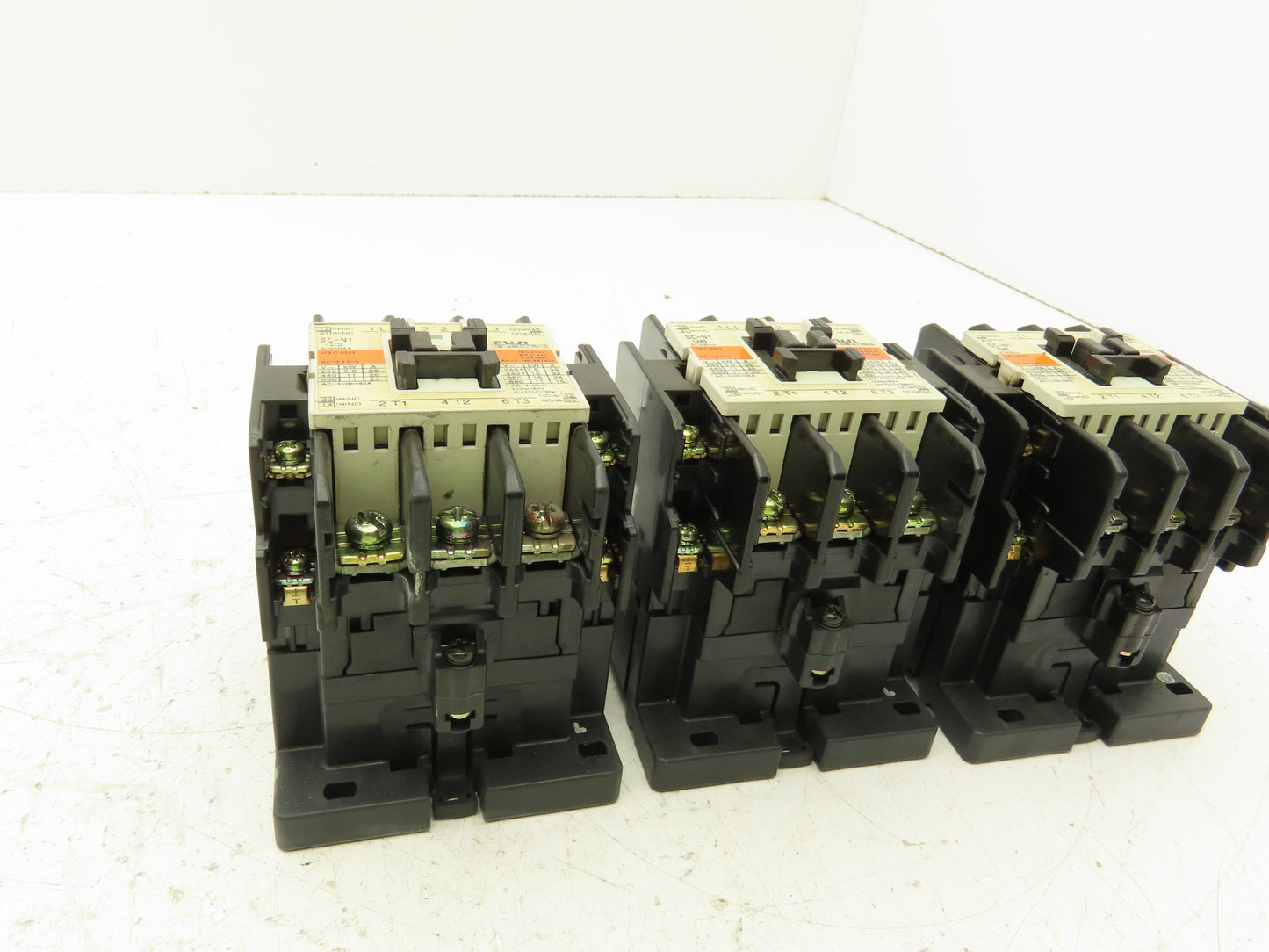 Fuji Electric SC-N1 Magnetic Contactor 120V Coil Lot of 3