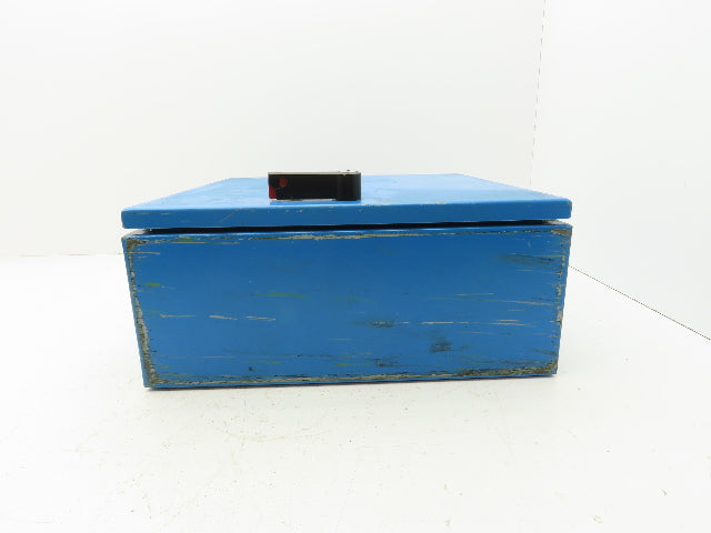 Hoffman C-SD16166 Electrical Box Enclosure 16x16x6" Wall Mount Backplate