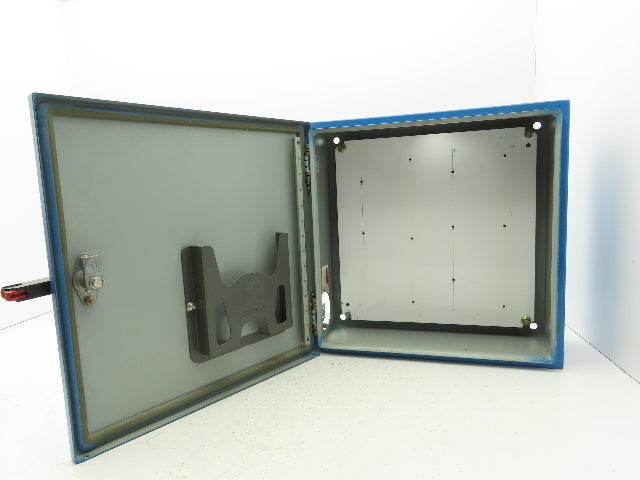 Hoffman C-SD16166 Electrical Box Enclosure 16x16x6" Wall Mount Backplate