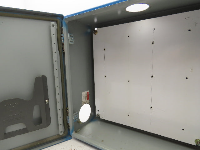 Hoffman C-SD16166 Electrical Box Enclosure 16x16x6" Wall Mount Backplate