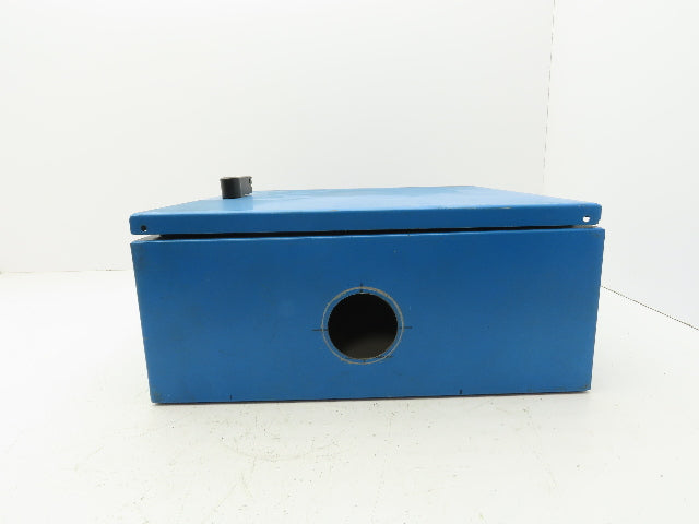 Hoffman C-SD16166 Electrical Box Enclosure 16x16x6" Wall Mount Backplate