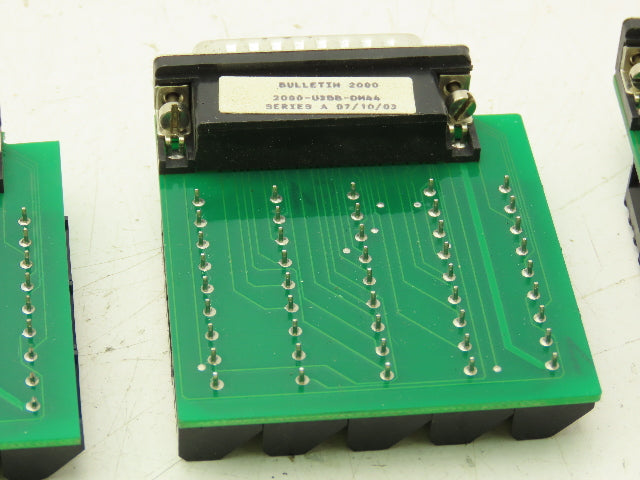 Allen Bradley 2090-U3BB-DM44 Control Interface Breakout Board Lot of 3