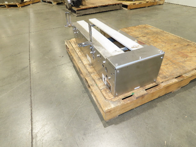 Arrowhead 12" Tabletop Stainless Bottle Conveyor 36" Infeed Idler Section