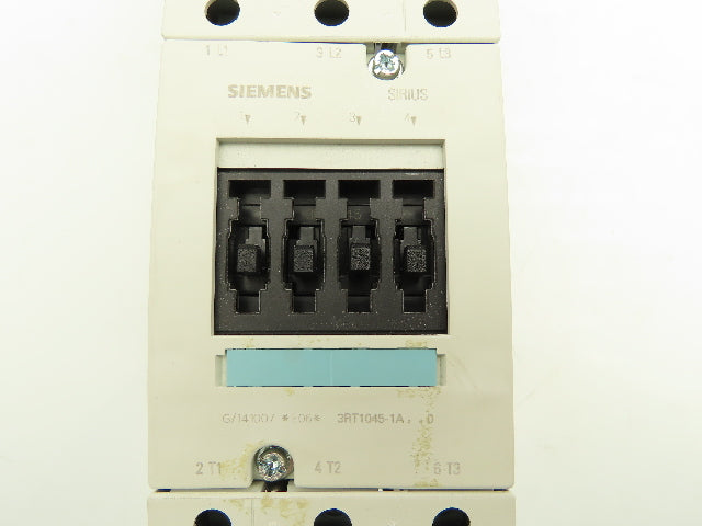 Siemens 3RV1042-4LB10 Motor Starter Circuit Breaker Contactor 90A 600V 3PH