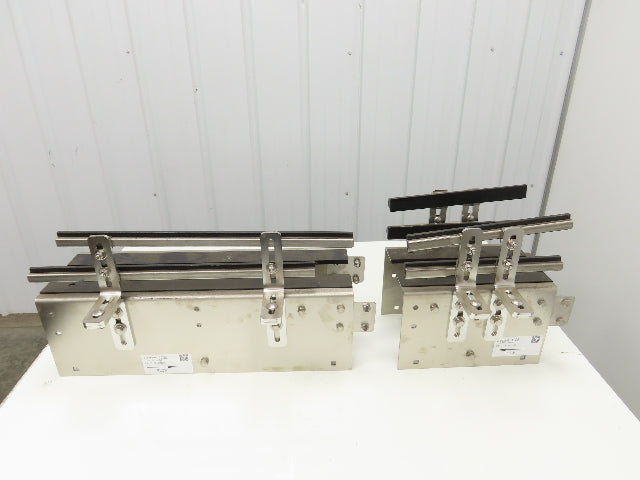 Arrowhead 7.5" Tabletop Belt Stainless Bottle Conveyor Idler Sections 36"L