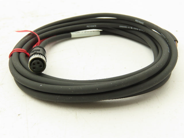 Keyence OP-73864 Connector Cable M8 Straight 2m Length Lot of 2