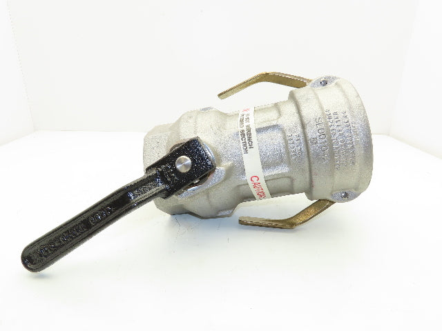 Civacon 1711D-AL30 3"x 4" Kamvalok Quick Coupler Dry Disconnect Buna-N Seal FNPT