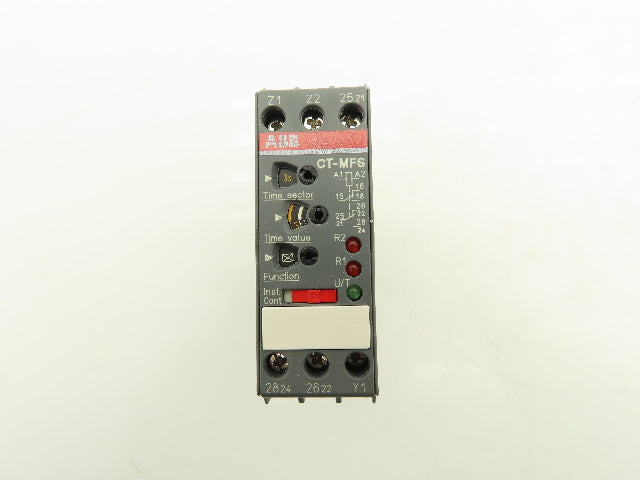 ABB 1SVR430010R0200 Multi-Function Time Relay 0.05 Sec-300 Hours 24V 240V