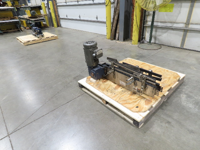 Arrowhead 3.25" Tabletop Belt Stainless Bottle Conveyor 36" Drive Section 460V