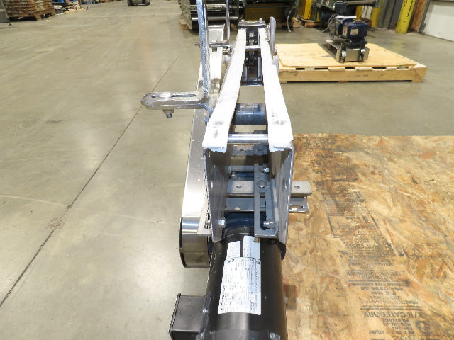 Arrowhead 3.25" Tabletop Belt Stainless Bottle Conveyor 36" Chain Drive 460V 3PH
