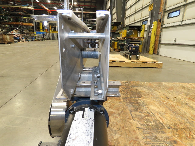 Arrowhead 3.25" Tabletop Belt Stainless Bottle Conveyor 36" Chain Drive 460V 3PH