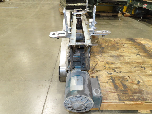 Arrowhead 3.25" Tabletop Belt Stainless Bottle Conveyor 36" Chain Drive 460V 3PH