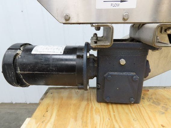 Arrowhead 3.25" Tabletop Belt Stainless Bottle Conveyor 36" Chain Drive 460V 3PH