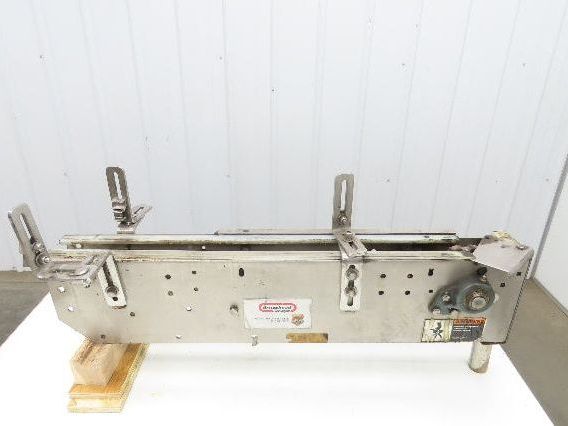 Arrowhead 3.25" Tabletop Stainless Bottle Conveyor 36" Infeed Section -No Drive
