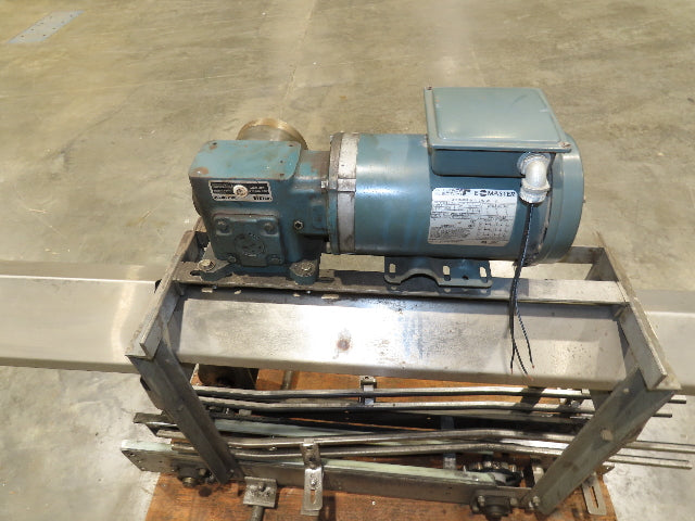 3.25" Tabletop Stainless Bottle Conveyor 2-Belt Shielded Transfer Overhead Drive