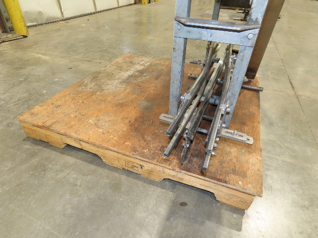 3.25" Tabletop Stainless Bottle Conveyor 2-Belt Shielded Transfer Overhead Drive