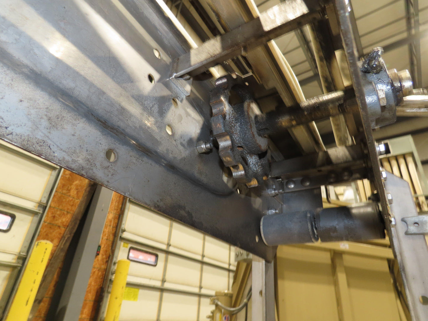 Arrowhead 3.25" Tabletop Stainless Bottle Conveyor 2-Belt Transfer 48" Drive