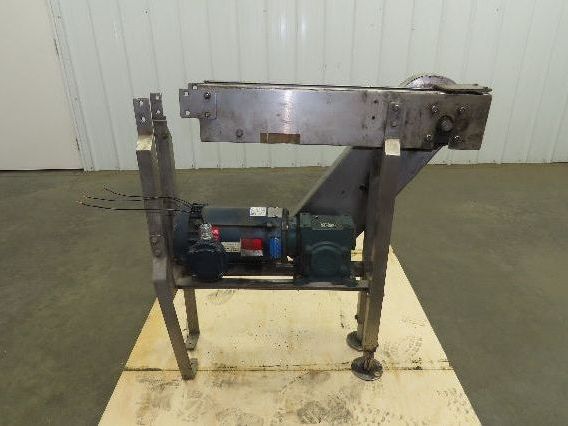 Arrowhead 3.25" Tabletop Belt Stainless Bottle Conveyor 28" Drive 460V