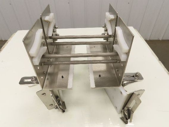 Arrowhead 10" Tabletop Belt Stainless Bottle Conveyor Diverter Section 12"L