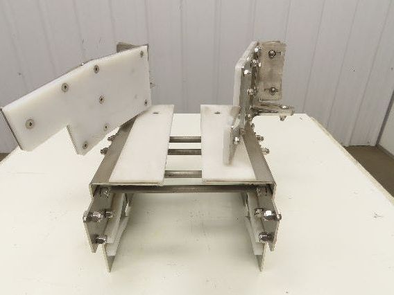 Arrowhead 10" Tabletop Belt Stainless Bottle Conveyor Diverter Section 12"L