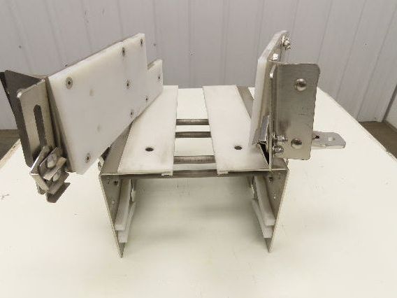 Arrowhead 10" Tabletop Belt Stainless Bottle Conveyor Diverter Section 12"L