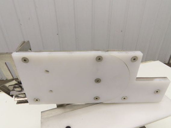 Arrowhead 10" Tabletop Belt Stainless Bottle Conveyor Diverter Section 12"L