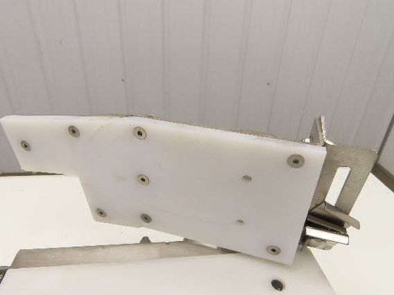 Arrowhead 10" Tabletop Belt Stainless Bottle Conveyor Diverter Section 12"L