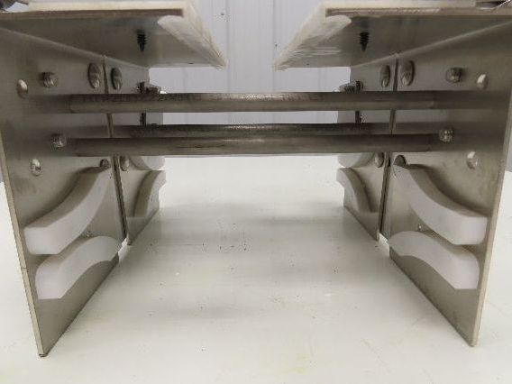 Arrowhead 10" Tabletop Belt Stainless Bottle Conveyor Diverter Section 12"L