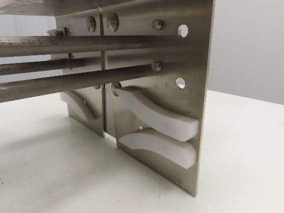Arrowhead 10" Tabletop Belt Stainless Bottle Conveyor Diverter Section 12"L