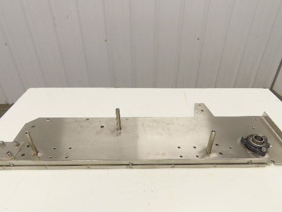 Arrowhead Tabletop Belt Steel Bottle Conveyor Set of 2 Side Panels 36" Section