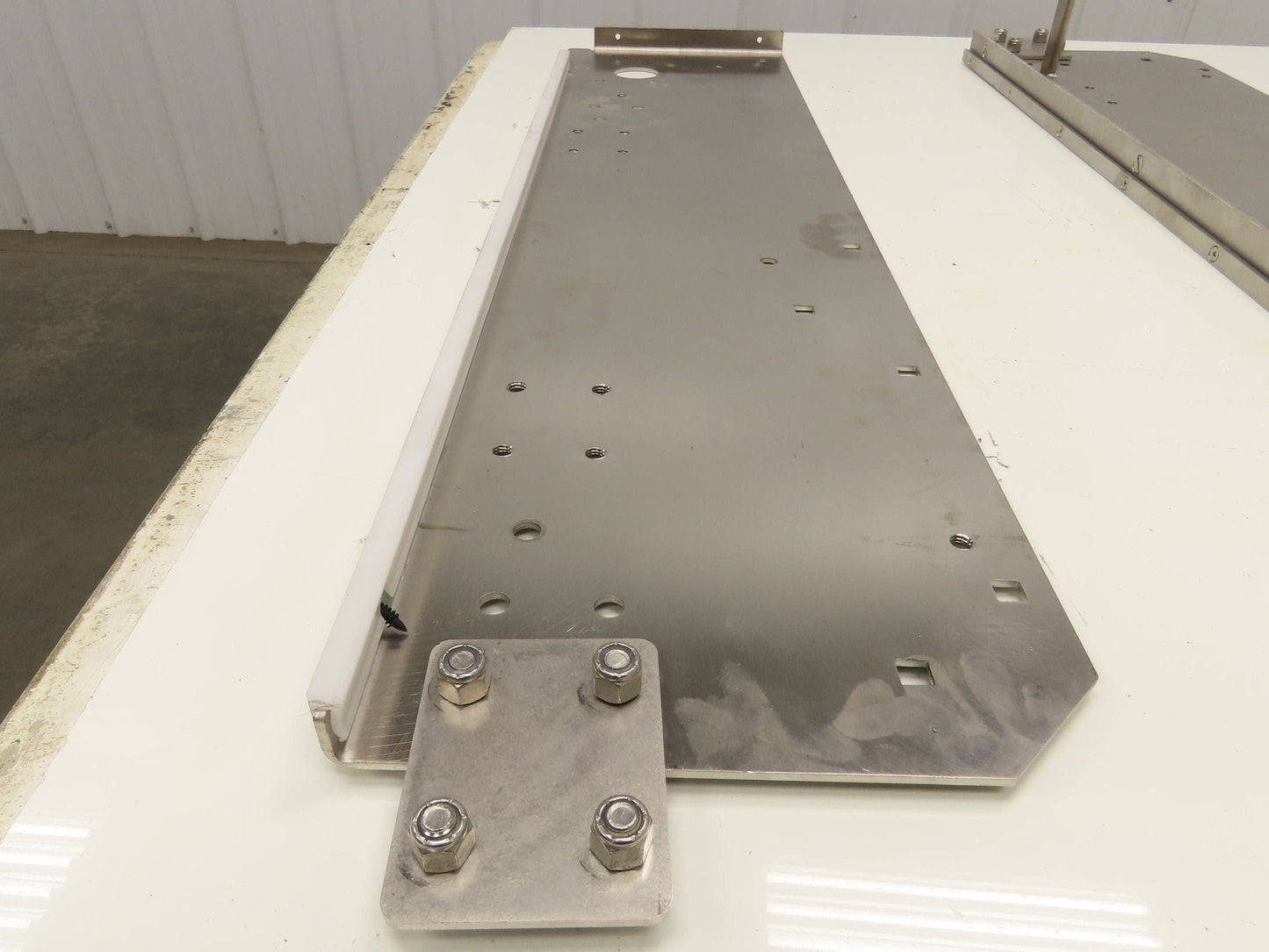 Arrowhead Tabletop Belt Steel Bottle Conveyor Set of 2 Side Panels 36" Section